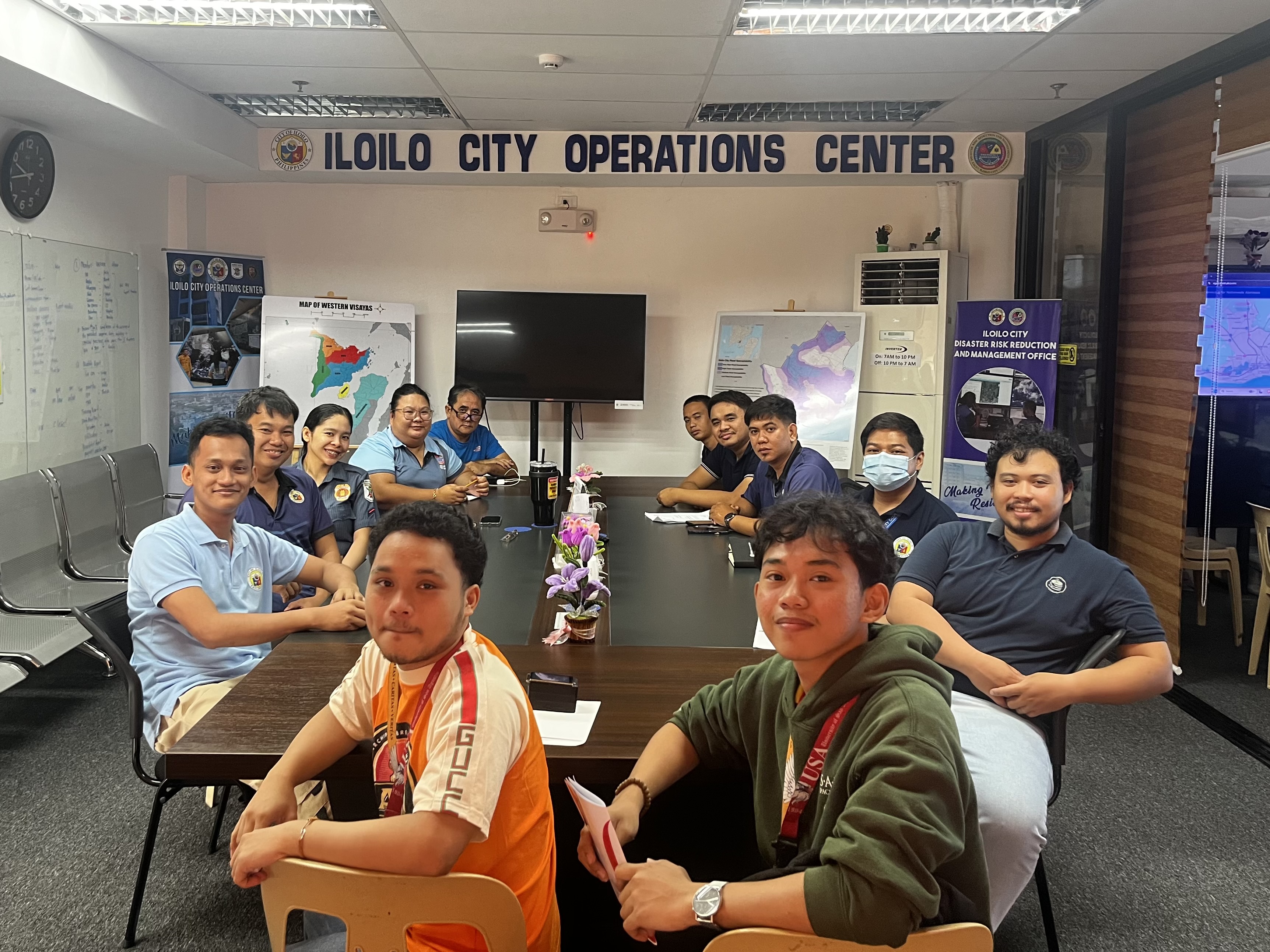 Consultation visit to CDRRMO Iloilo City